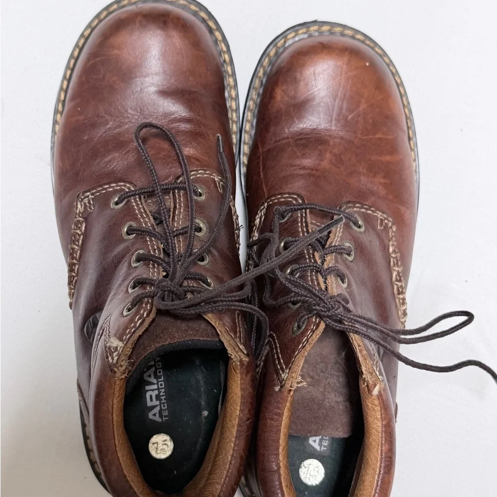 Ariat men’s Canyon Soft Toe Lace Up Casual Western Boots Size: 7.5